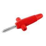 Hirschmann Test & Measurement Red Male Banana Plug - Solder, 60V dc