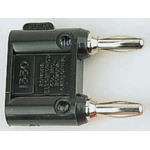 Fluke Red Male Banana Plug, 4 mm Connector, Screw Termination, 15A, 5000V, Nickel Plating