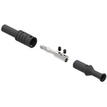 Electro PJP Black Male Banana Plug, Screw Termination, 36A, 1kV