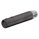 Staubli Black Female Banana Socket, 4 mm Connector, Screw Termination, 32A, 30 V, 60V dc, Nickel Plating