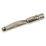 Hirschmann Test & Measurement Male Banana Plug, 4 mm Connector, Screw Termination, 16A, 30 V ac, 60V dc, Nickel Plating