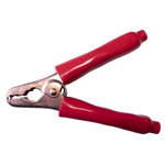 Mueller Electric Crocodile Clip, 400A, Red