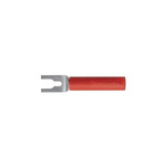 Schutzinger Red Female Banana Socket, 4 mm Connector, 20A, 1000V, Nickel Plating