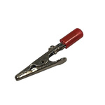 RS PRO Crocodile Clip, Nickel Plated Contact, 4A, Silver