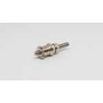 RS PRO 30A, Silver Binding Post With Brass Contacts and Nickel Plated