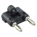 Pomona Black Banana Connector, Screw Termination, 15A, 5kV