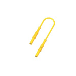 Electro PJP Yellow Male Banana Plug, 36A, 1000 → 1500V