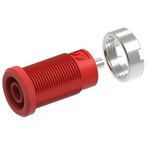 Electro PJP Red Female Banana Socket, 4 mm Connector, Tab Termination, 25A, 1kV