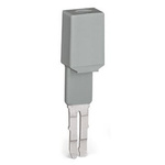 Wago Grey Male Test Plug, 4 mm Connector, Plug-In Termination