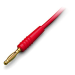 Wago Red Male Test Plug, 2mm Connector, Plug-In Termination