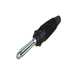 Hirschmann Test & Measurement White Male Banana Connector, 4 mm Connector, Screw Termination, 16A, 60V dc, Nickel