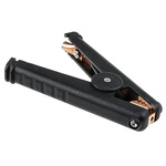 Mueller Electric Crocodile Clip, Copper Contact, 300A, Black