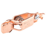 Mueller Electric Crocodile Clip, Copper Contact, 40A