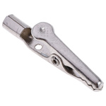 Mueller Electric Crocodile Clip, Nickel-Plated Steel Contact, 5A