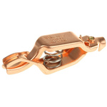 Mueller Electric Crocodile Clip, Copper Contact, 40A