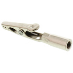 Mueller Electric Crocodile Clip, Nickel-Plated Steel Contact, 5A