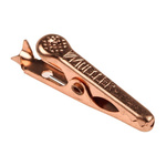 Mueller Electric Crocodile Clip, Copper Contact, 5A
