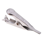Mueller Electric Crocodile Clip, Nickel-Plated Steel, Steel Contact, 5A