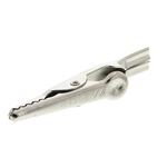 Mueller Electric Crocodile Clip, Nickel-Plated Steel, Steel Contact, 10A