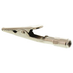 Mueller Electric Crocodile Clip, Nickel-Plated Steel Contact, 10A
