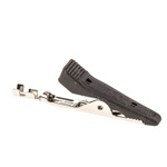 Hirschmann Test & Measurement Crocodile Clip, Brass, Bronze Contact, 8A, Black