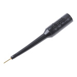 Fluke Black, Male Test Connector Adapter With Brass contacts and Gold Plated