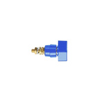 Schutzinger 4mm Blue Terminal Post, 1kV, 63A, M6 x 0.75 Thread