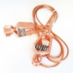 Mueller Electric Crocodile Clip, Copper Contact, 100A