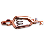 Mueller Electric Crocodile Clip, Copper Contact, 40A