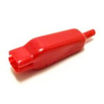 Mueller Electric, Red PVC Insulator Cover For Test Clip