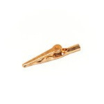 Mueller Electric Crocodile Clip 4 mm Connection, Copper Contact, 10A