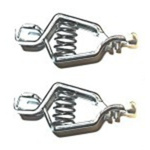 Mueller Electric Crocodile Clip, Zinc-Plated Steel Contact, 25A