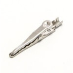 Mueller Electric Crocodile Clip, Stainless Steel Contact, 5A