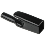 RS PRO, Black PVC Insulator Boot For Test Clip