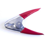 Mueller Electric Crocodile Clip, Zinc-Plated Steel Contact, 300A, Red
