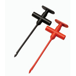 RS PRO Black, Red, 10A, 1000V, 4mm Socket