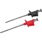 SAM Black Grabber Clip, 1A, 2mm Socket