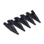 Chauvin Arnoux Crocodile Clip, 20A, Black