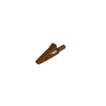 Hirschmann Test & Measurement Alligator Clip 2 mm Connection, Stainless Steel Contact, 6A, Brown