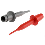 Fluke Grey, Red Hook Clip with , 1A, 600V ac