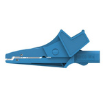 Electro PJP Alligator Clip, Nickel-Plated Steel Contact, 20A, Blue