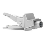 Electro PJP Alligator Clip, Nickel-Plated Steel Contact, 20A, Grey