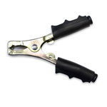 Mueller Electric Crocodile Clip Battery Clip Connection, Dichromate Plated Steel Contact, 60A, Black