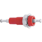 Sato Parts Red Terminal Post, 30V, 5A, M6 x 0.75 Thread