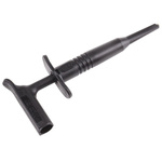 Mueller Electric Black Hook Clip, 15A, 1kV, 4mm Socket