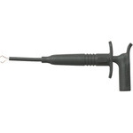 Mueller Electric Black Hook Clip, 1A, 1kV, 4mm Socket