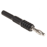 Mueller Electric Black, Male to Female Test Connector Adapter With Beryllium Copper, Brass contacts and Nickel Plated