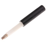 Staubli Black, Male to Female Test Connector Adapter With Brass contacts and Silver Plated - Socket Size: 4mm