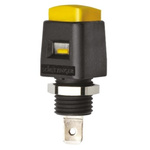 Schutzinger Yellow Terminal Post, 33 V ac, 70V dc, 16A