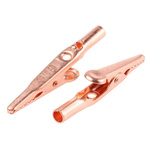 Mueller Electric Crocodile Clip 4 mm Connection, Copper Contact, 10A